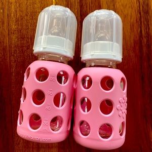 Lifefactory glass baby bottle